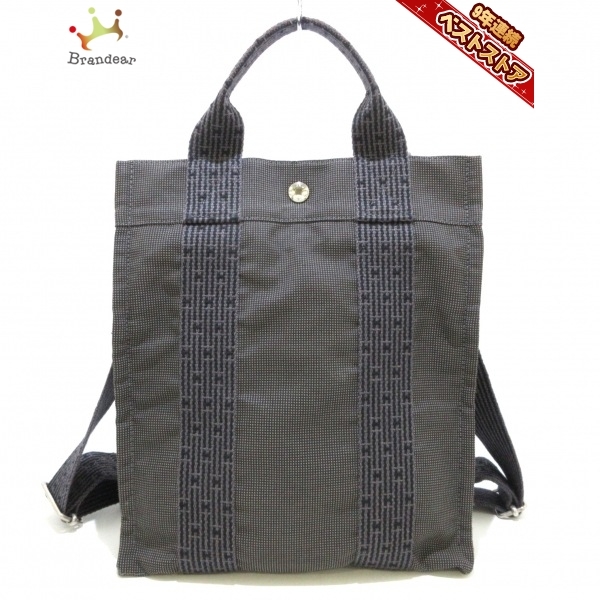 エルメス HERMES リュックサック エールラインアドPM ポリアミド