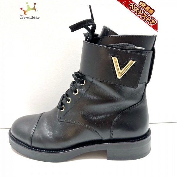 ルイヴィトン LOUIS VUITTON ショートブーツ 36 1/2 ワンダーランド