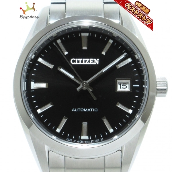 CITIZEN(シチズン) 腕時計 メカニカル NB1050-59E/9011-S125804 メンズ 裏スケ 黒