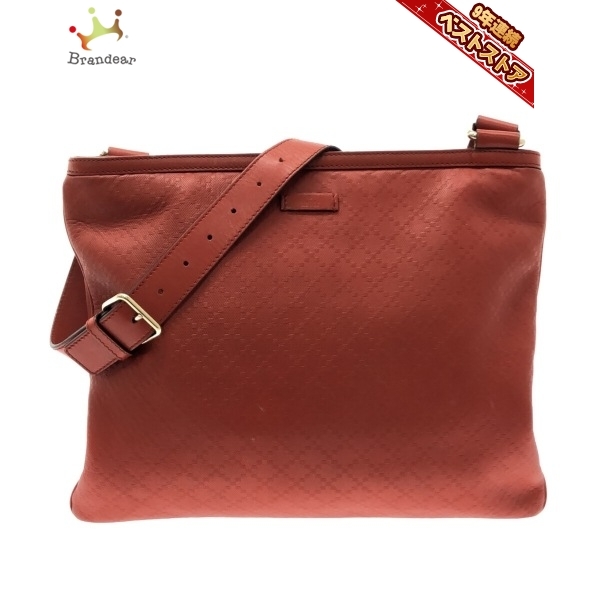 グッチ GUCCI ショルダーバッグ 201446 ブライトディアマンテ レザー