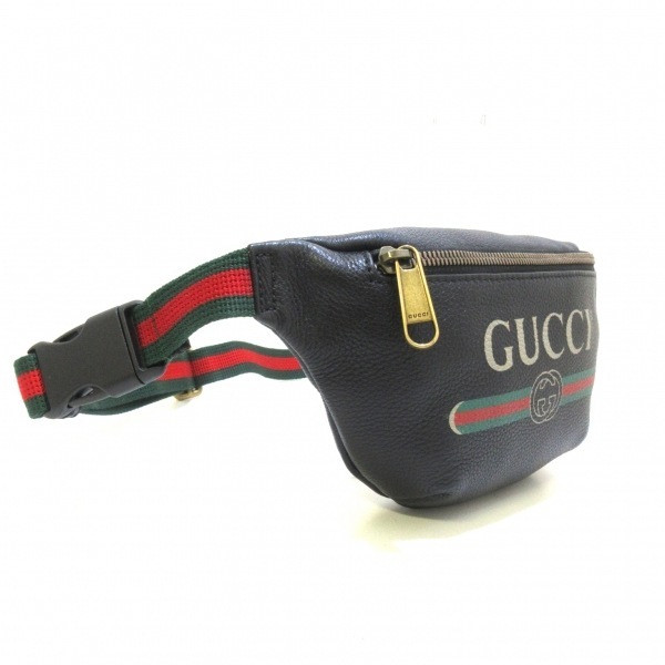グッチ GUCCI ウエストポーチ 527792 プリント スモール ベルトバッグ