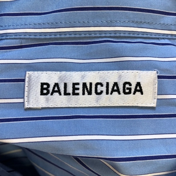 バレンシアガ BALENCIAGA 長袖シャツ サイズ34 S 642300 - ライト