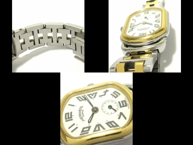 HERMES(エルメス) 腕時計 ラリー RA2.220 レディース 白