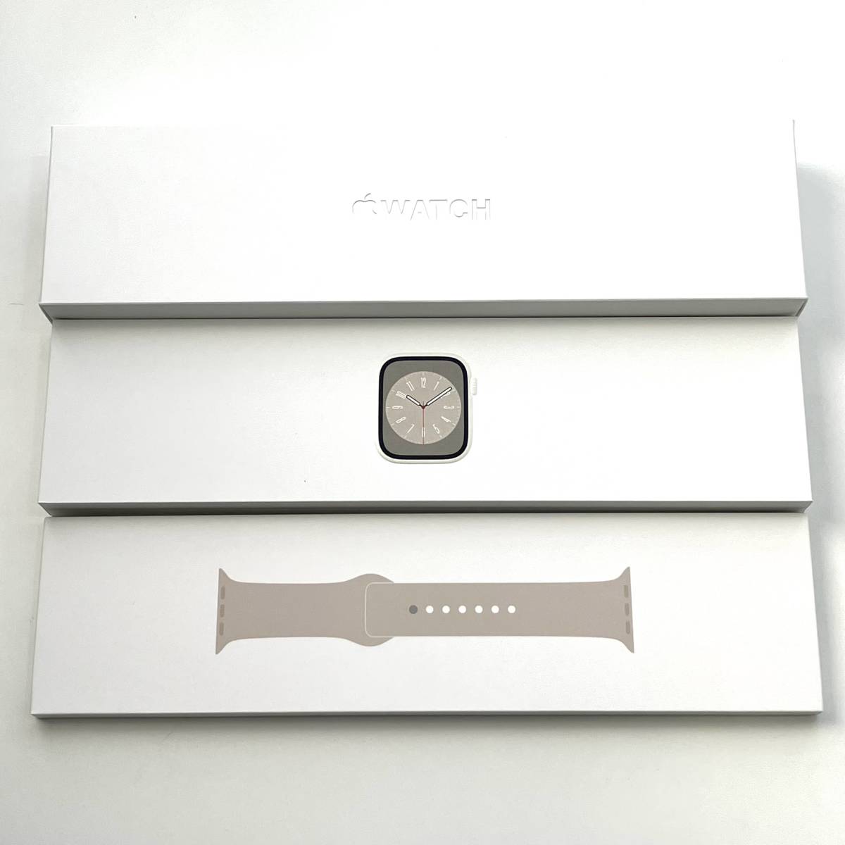新品未開封】Apple Watch Series 8 41mm GPS Cellular MNHY3J/A スター