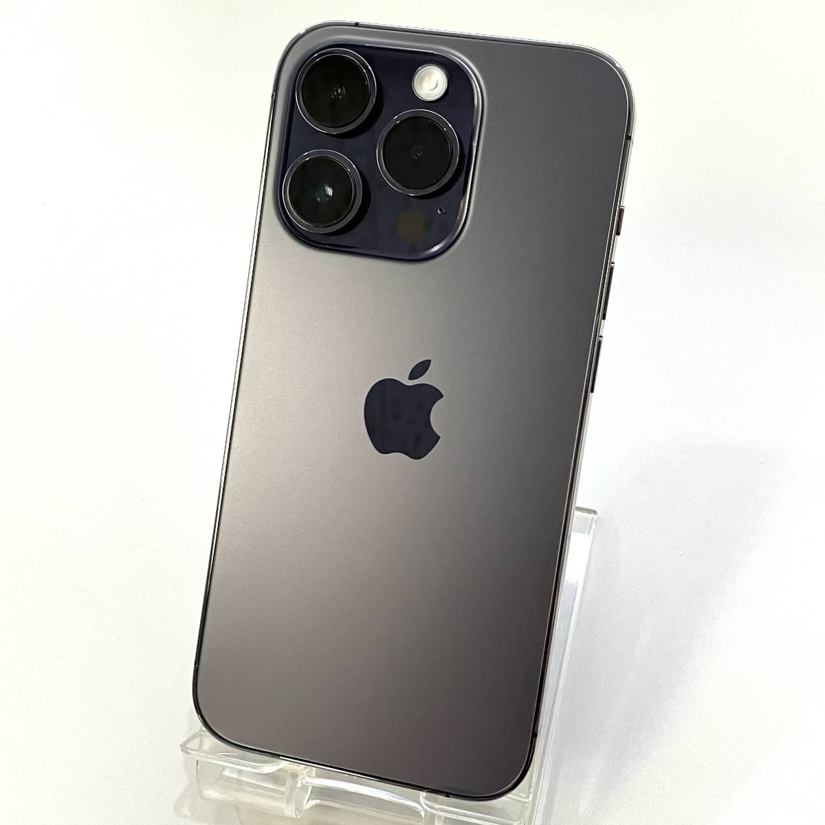 中古 美品】国内版SIMフリー iPhone14 Pro 128GB ディープパープル