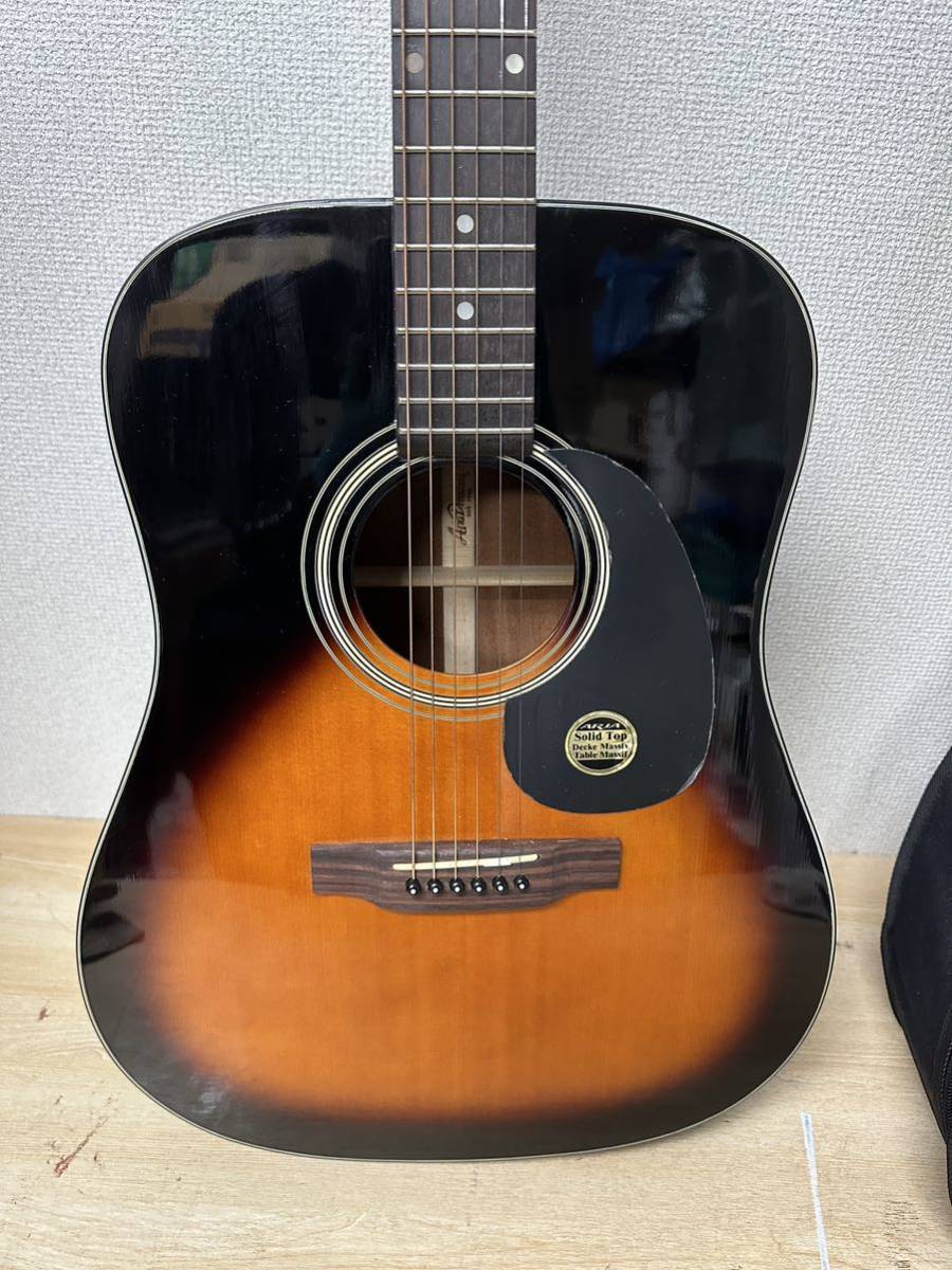 A278 Aria アリア Dreadnought EST.1956 アコースティックギター_画像4