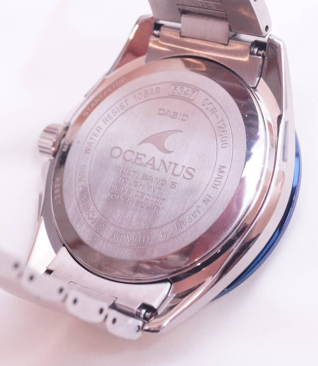 CASIO オシアナス OCW-T2600G-1AJF(OCEANUS)/カシオ/ソーラー/電波