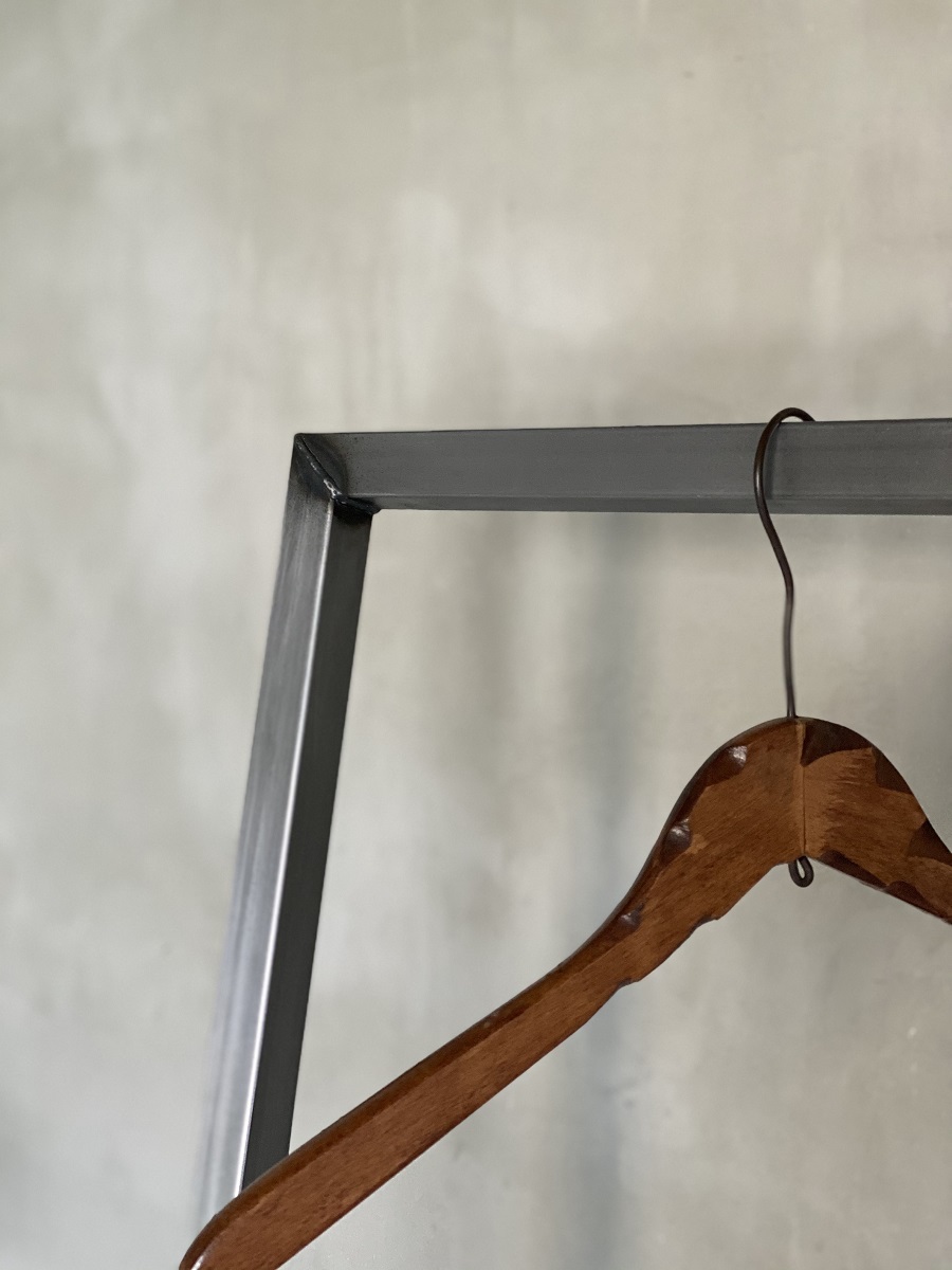  limited amount KP-F3 iron hanger rack in dust real simple iron furniture 