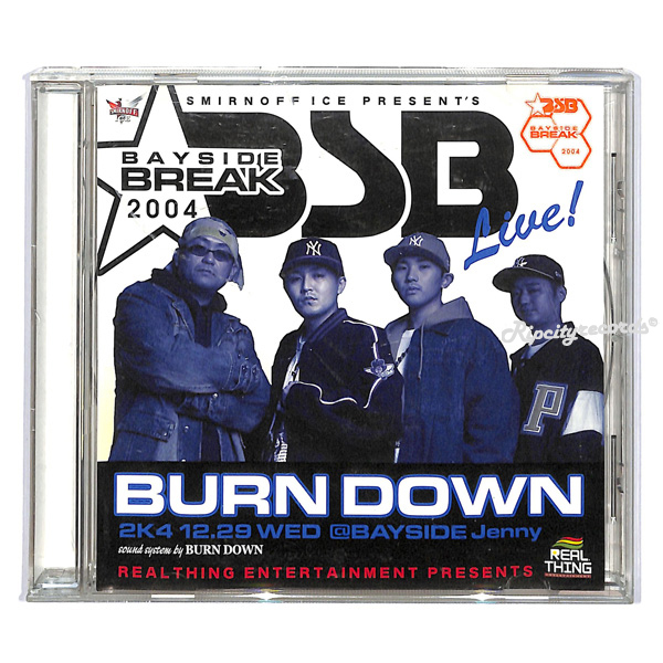【CD/レゲエ】BURN DOWN /BAYSIDE BREAK 2004 LIVE!_画像1