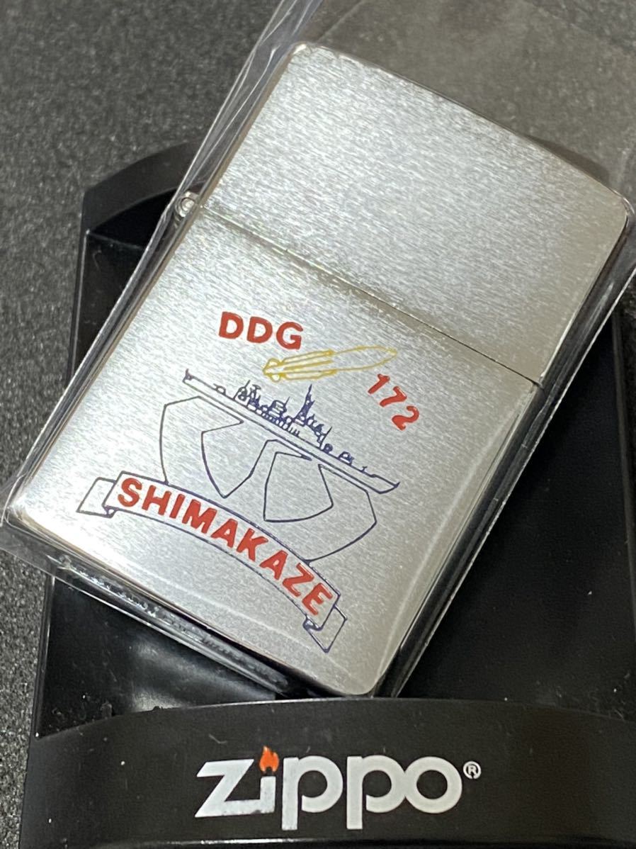 zippo DDG 172 SHIMAKAZE 希少モデル ヴィンテージ 1990年製 シルバーインナー 1990年製