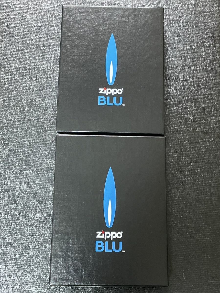 超歓迎 zippo BLU Marllboro 限定品 2点セット 立体メタル マルボロ 