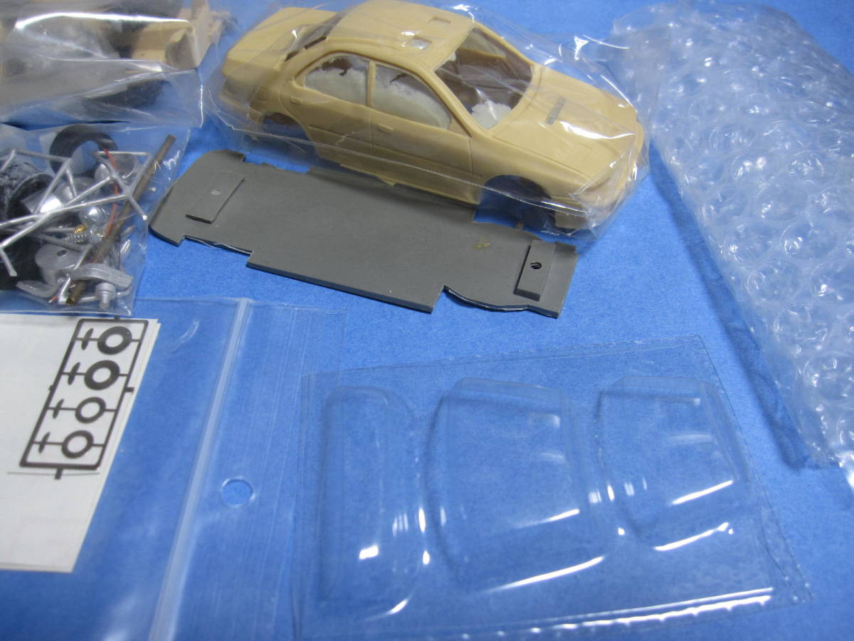  that time thing valuable Rnessa ns1/43 Subaru Impreza 555 R.A.C.1995 Rally resin kit not yet constructed goods | Showa Retro 