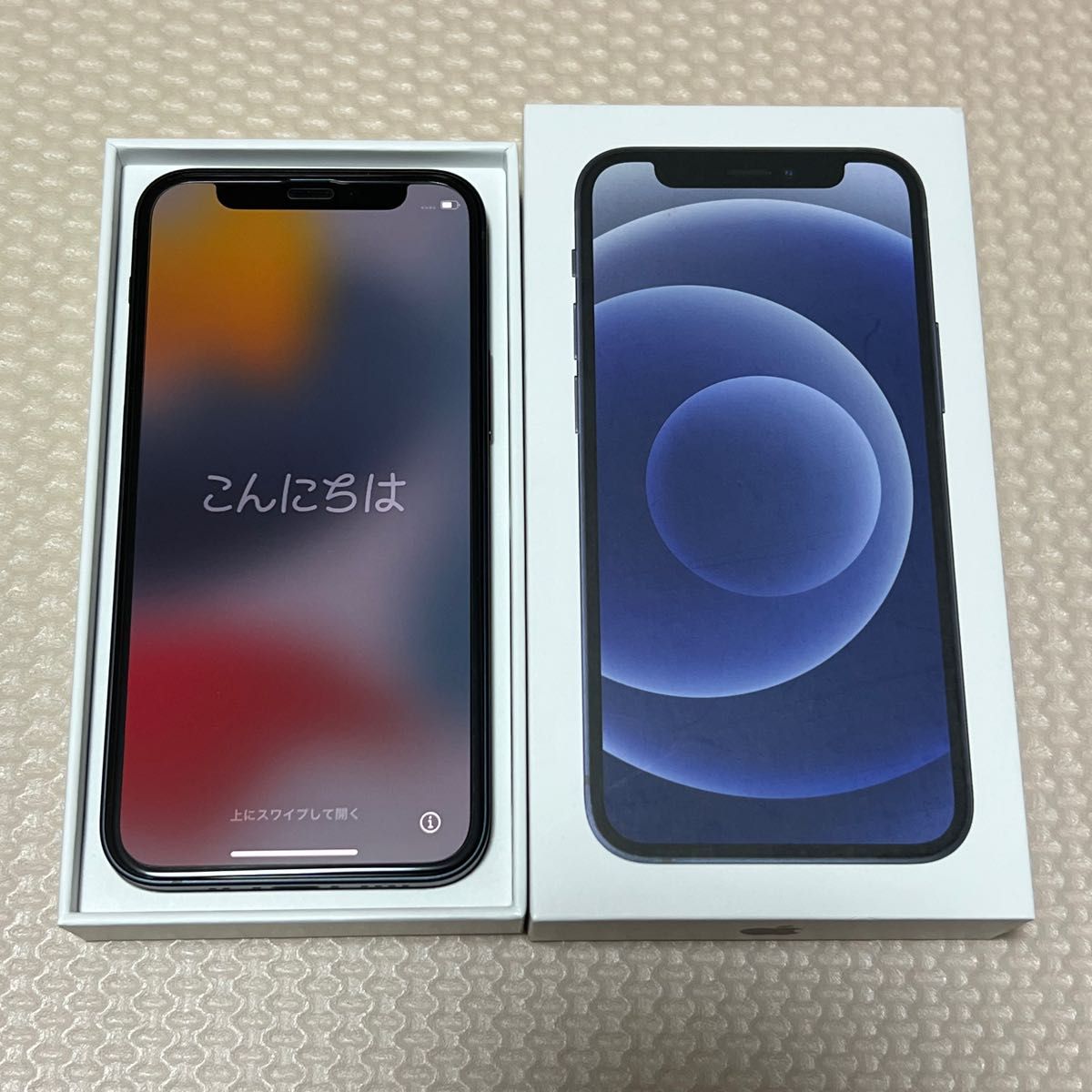 新品に近い!iPhone12mini 64GB 本体 バッテリー100%デモ ブラック