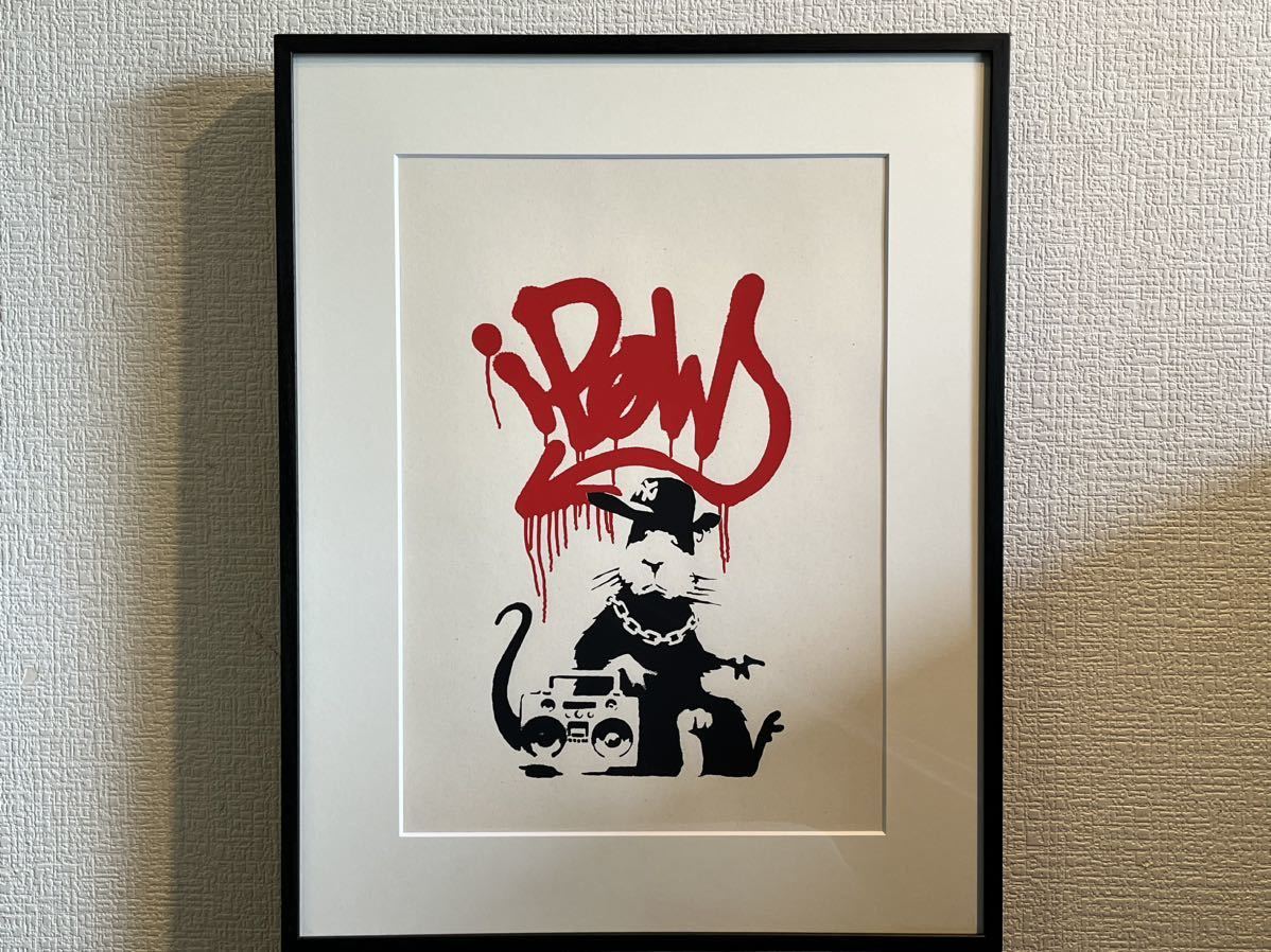 真作保証】 WCP バンクシー GANGSTA RAT-
