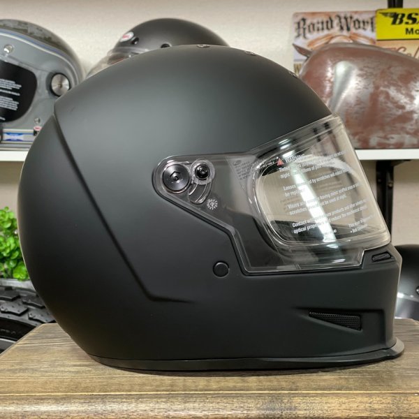*US BELL ELIMINATOR MATTE BLACK bell Eliminator full-face шлем матовый черный /XL * мотоцикл спорт Harley american 
