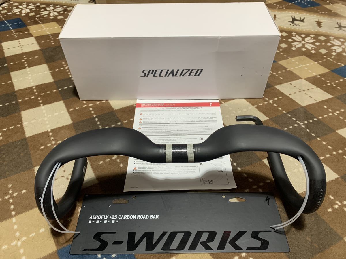 S-WORKS SPECIALIZED カーボン Aerofly Carbon Handlebars S-WORKS SPECIALIZED カーボン Aerofly Carbon Handlebars