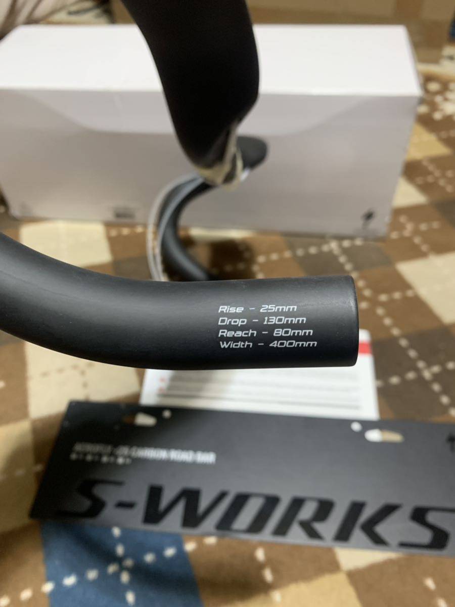 S-WORKS SPECIALIZED カーボン Aerofly Carbon Handlebars S-WORKS SPECIALIZED カーボン Aerofly Carbon Handlebars
