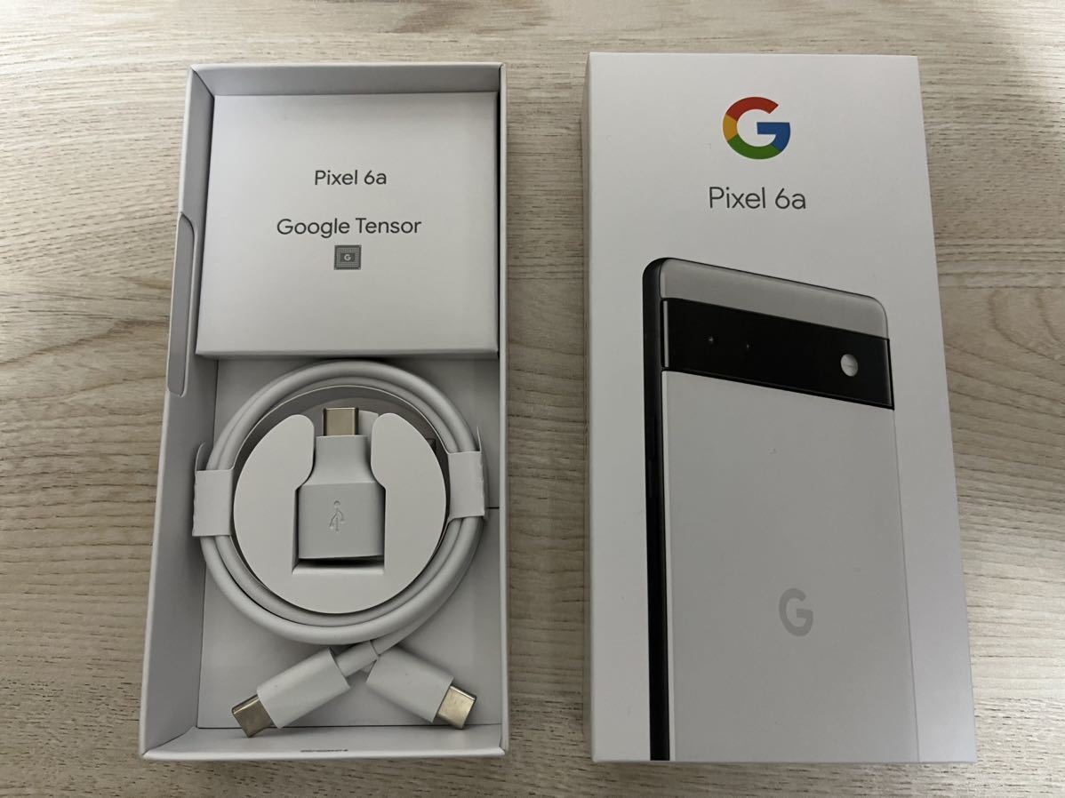 SIMフリー・送料無料】Pixel 6a 6.1インチ メモリー6GB ストレージ
