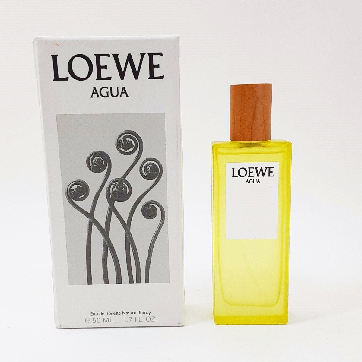 LOEWE AGUA ロエベ アグア オードトワレ 50ml 香水 箱あり ほぼ満タンの画像1