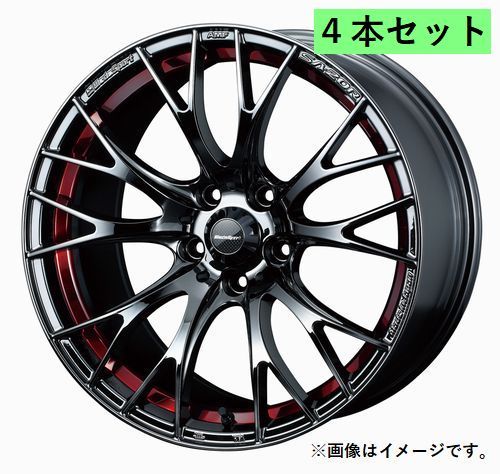 個人宅発送可能 ウエッズスポーツ WedsSport 18X7.5J +45 5穴 PCD100 RLC ホイール 4本セット SA-20R エスエーニーマルアール (72799)_画像1