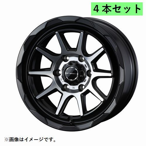 個人宅発送可能 ウエッズ Weds 15X6.0J +33 6穴 PCD139.7 MBP ホイール 4本セット MUD VANCE 06 マッドヴァンス ゼロシックス (39811)_画像1