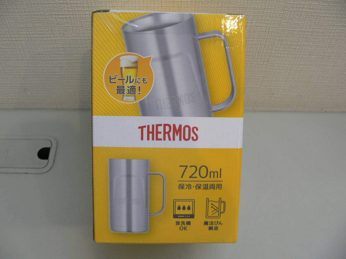 24960* new goods unopened goods THERMOS/ Thermos vacuum insulation jug 720ml stainless steel JDK-720 heat insulation keep cool 