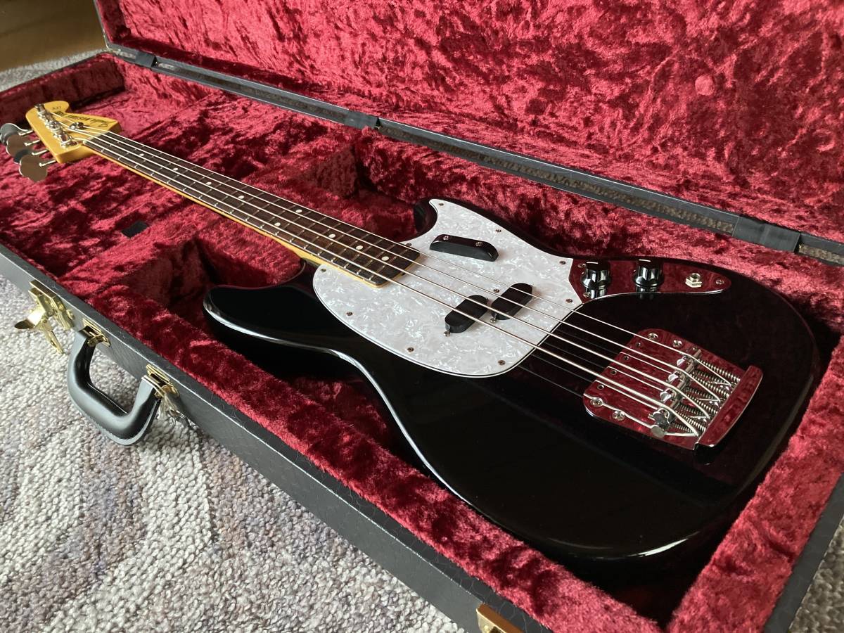 Fender Japan MUSTANG BASS ムスタング・ベース 2006年（MB98-SD）希少なブラック・美品・ハードケース付