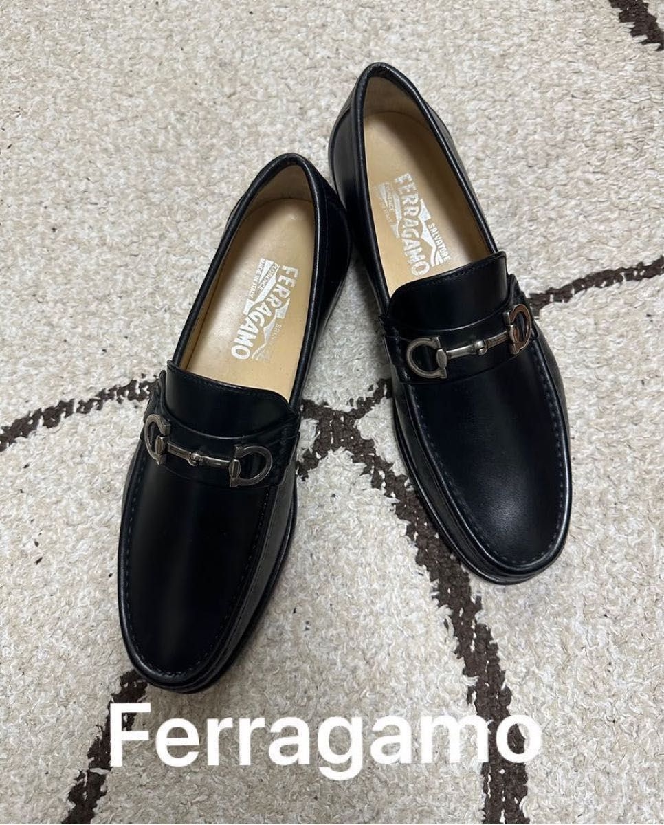 ★極美品★Ferragamo フェラガモ ガンチーニ ローファー