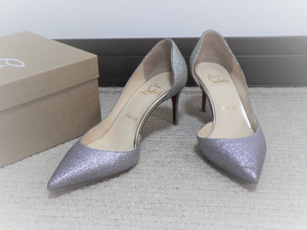 【希少!!】 グリッター クリスチャンルブタン◆グラデーション Louboutin Christian 美品 2.3回使用 ラメ 36 ha サンダル 36 【希少!!】 グリッター クリスチャンルブタン◆グラデーション Louboutin Christian 美品 2.3回使用 ラメ 36 ha サンダル 36
