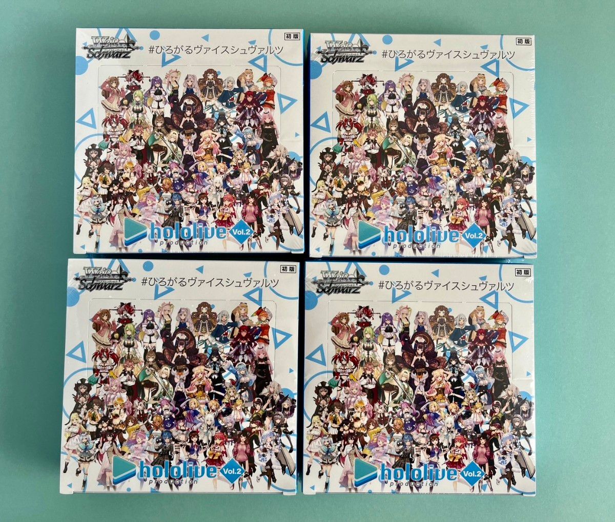 ヴァイスシュヴァルツ ホロライブvol2 シュリンク付き 4BOX abitur