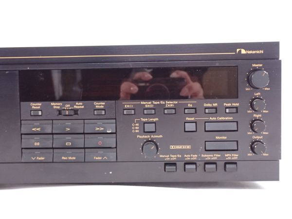 NAKAMICHI ナカミチ CR-70 カセットデッキ オーディオ機器 通電のみ