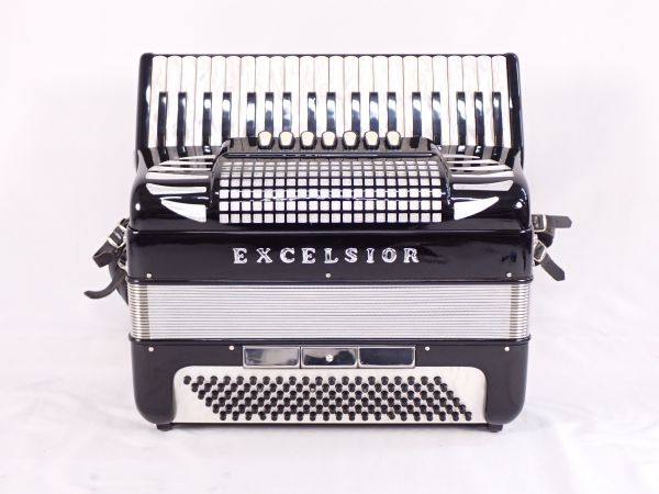 EXCELSIOR エキセルシャー MODEL 308 アコーディオン 楽器 鍵盤 現状品 ハードケース付きの画像1