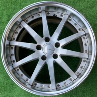 230502-02 アルミホイール WORK GNOSIS 19inch Wheel CROWN/ALPHARD