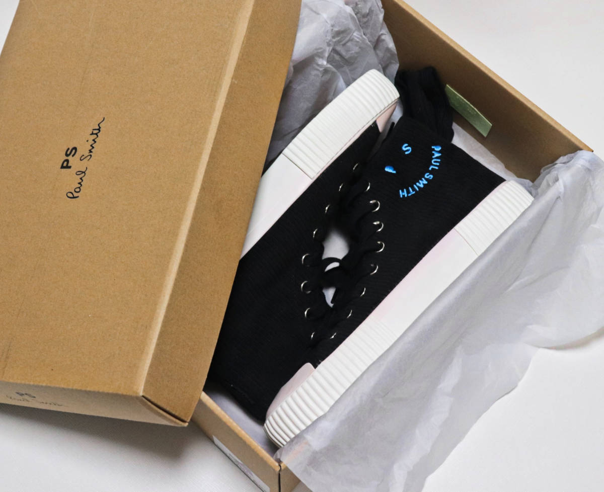 PS Paul Smith ポールスミス》箱付新品 訳有 ニコちゃん Happy PS Paul Smith ポールスミス》箱付新品 訳有 ニコちゃん Happy