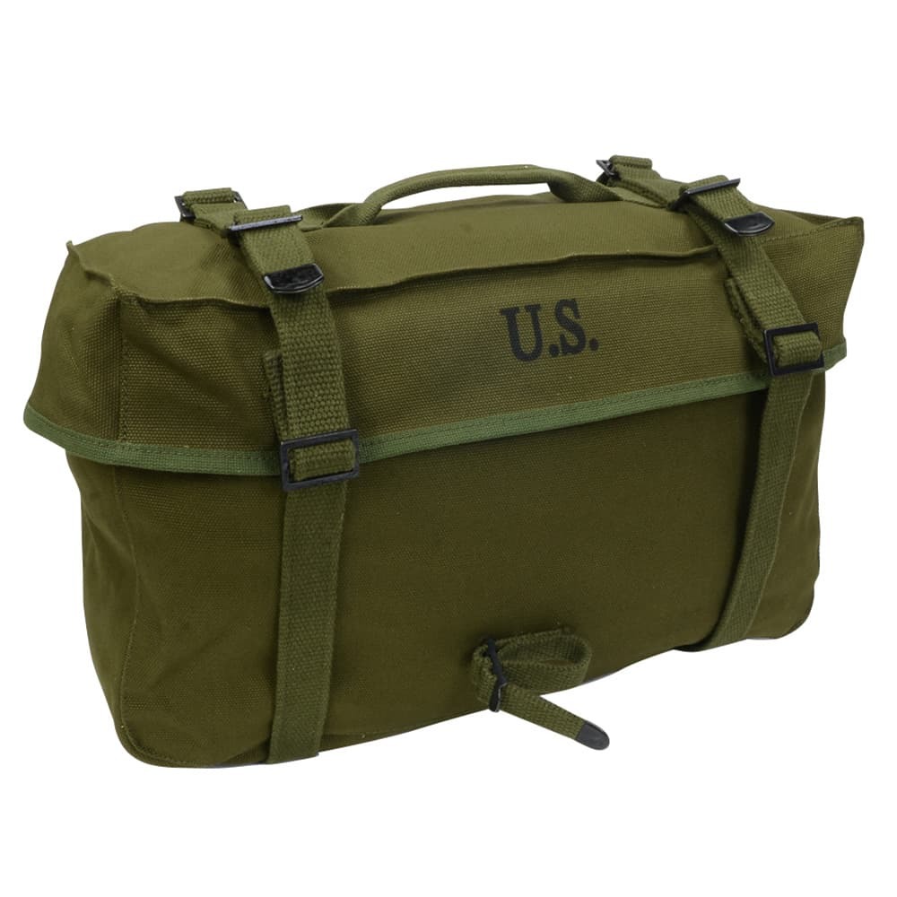  cargo bag M-1945 reissue goods America army WW2 canvas the US armed forces Boston bag handbag bag handbag bag hand . bag 