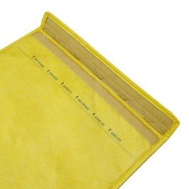 Dulton タブレットケース 郵便封筒型 クッション入り 高密度ポリエチレン素材 Y925-1247 [ 15インチ ]_画像3