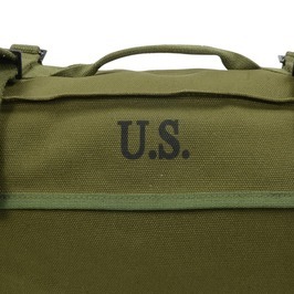  cargo bag M-1945 reissue goods America army WW2 canvas the US armed forces Boston bag handbag bag handbag bag hand . bag 