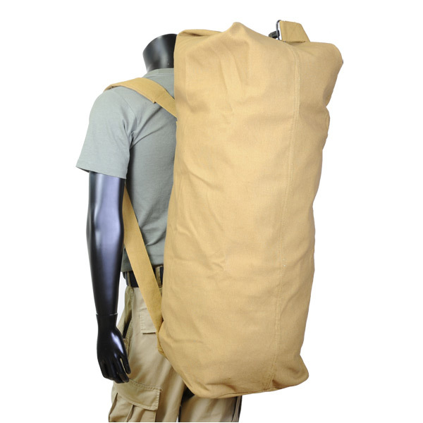 Rothco большая спортивная сумка GI стиль двойной ремешок брезент [ койот ] 3426 | милитари рюкзак 