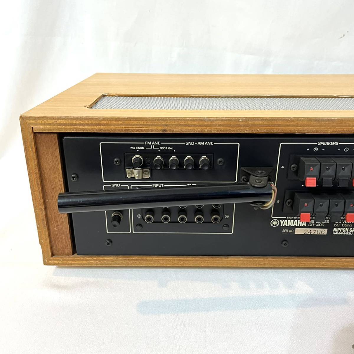 YAMAHA ヤマハ ステレオレシーバー CR-400 オーディオアンプ アンプ