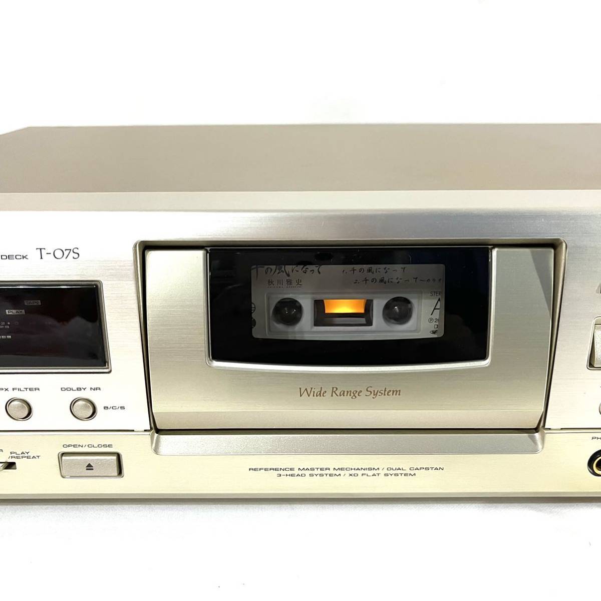 【内部ベルト交換済】PIONEER パイオニア 3ヘッドカセットデッキ T-07S