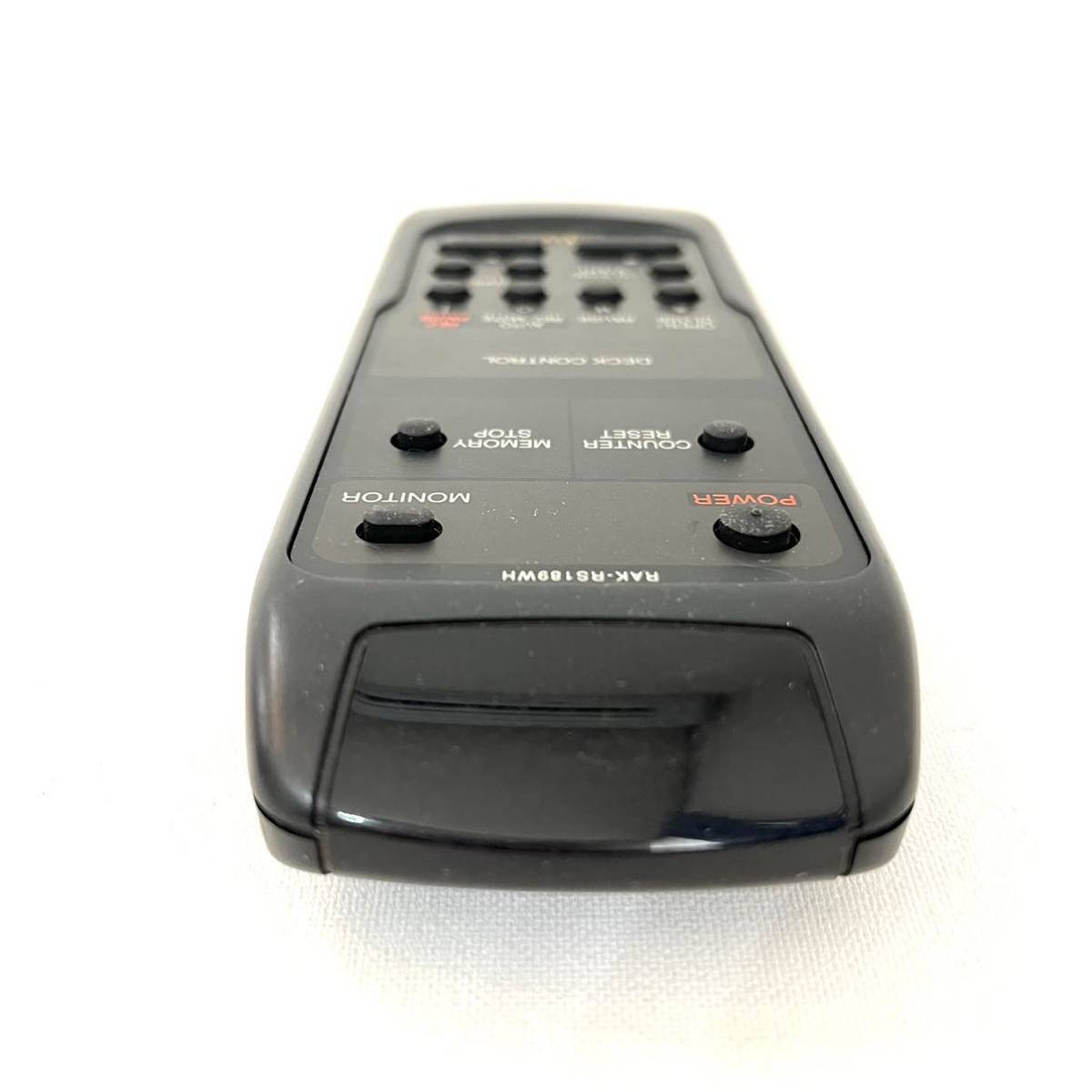 Technics カセットデッキ RS-AZ7用リモコン RAK-RS189WH Technics カセットデッキ RS-AZ7用リモコン RAK-RS189WH