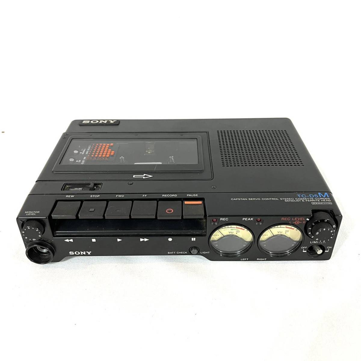 熱い販売 SONY デンスケ TC-D5M ポータブルカセットレコーダー