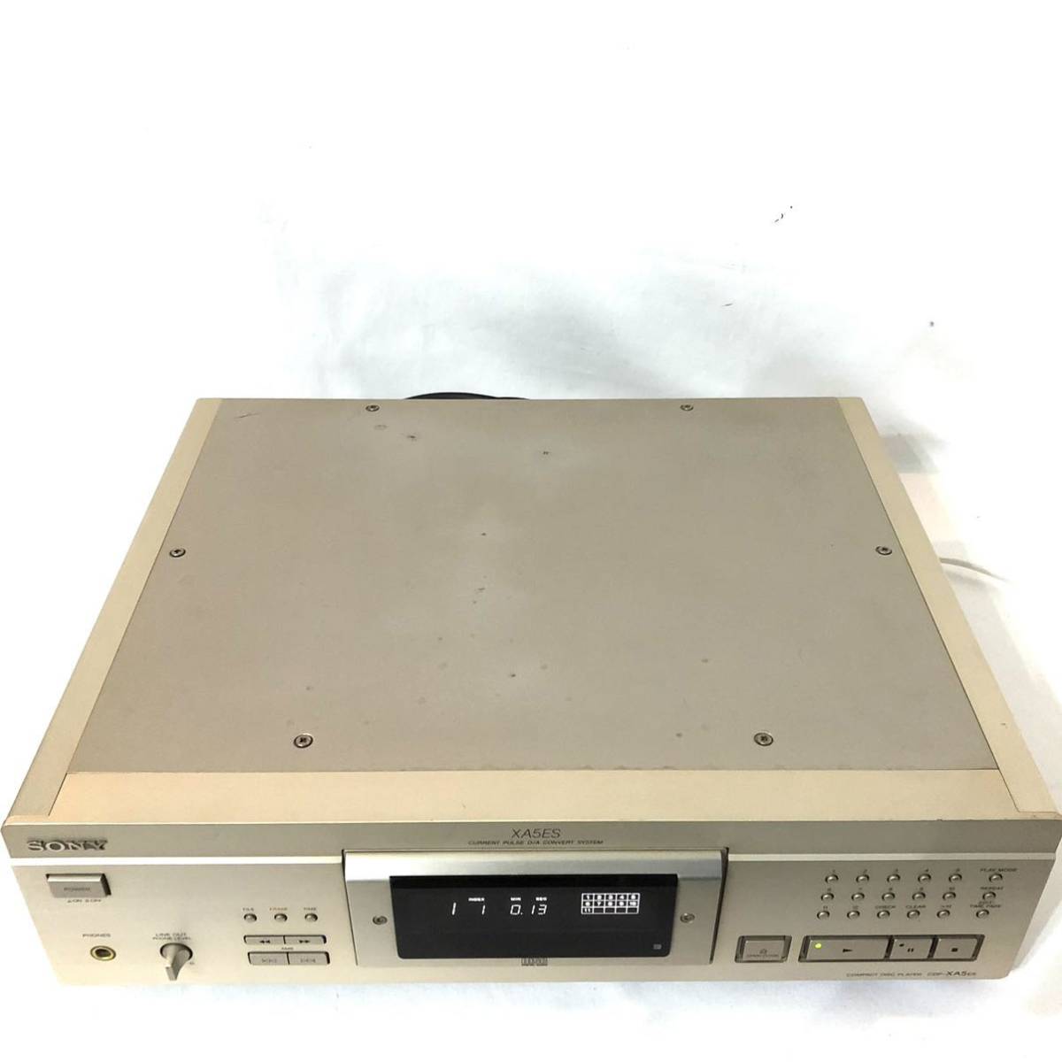 リモコン付属☆送料無料】SONY ソニー CDプレーヤー CDP-XA5ES