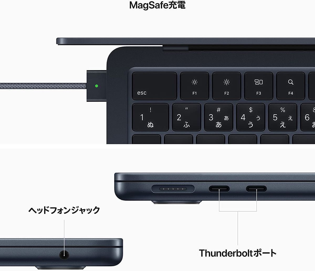 新品・未開封品　MacBook Air シルバー ［MLXY3J/A］ 256GB M2 2022モデル