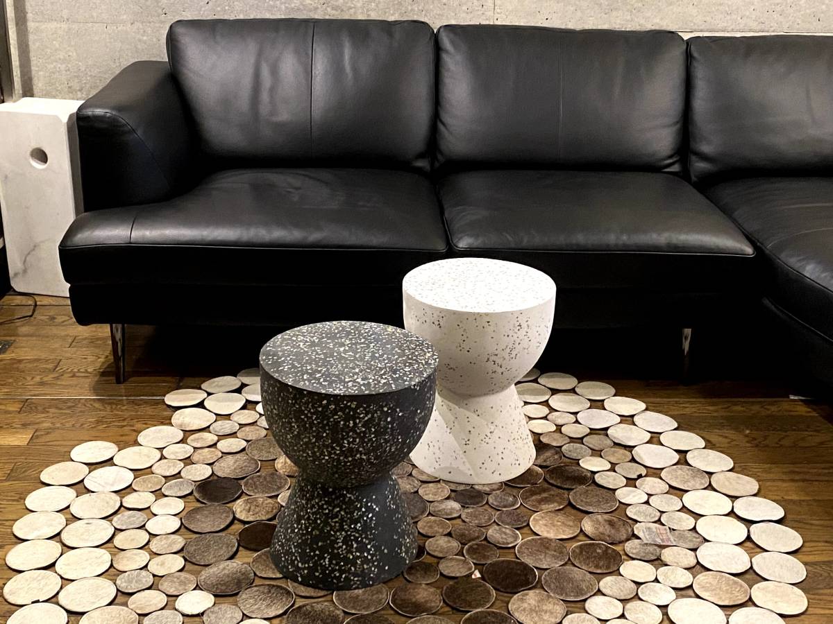 Chess Sidetable/テラゾーチェスサイドテーブルwhite(検|ミッド Chess Sidetable/テラゾーチェスサイドテーブルwhite(検|ミッド