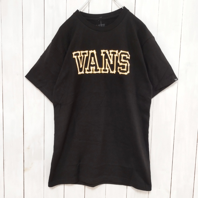 即決【新品】VANS　USバンズ　Tシャツ　ブラック　S　★VANS BONES_画像2