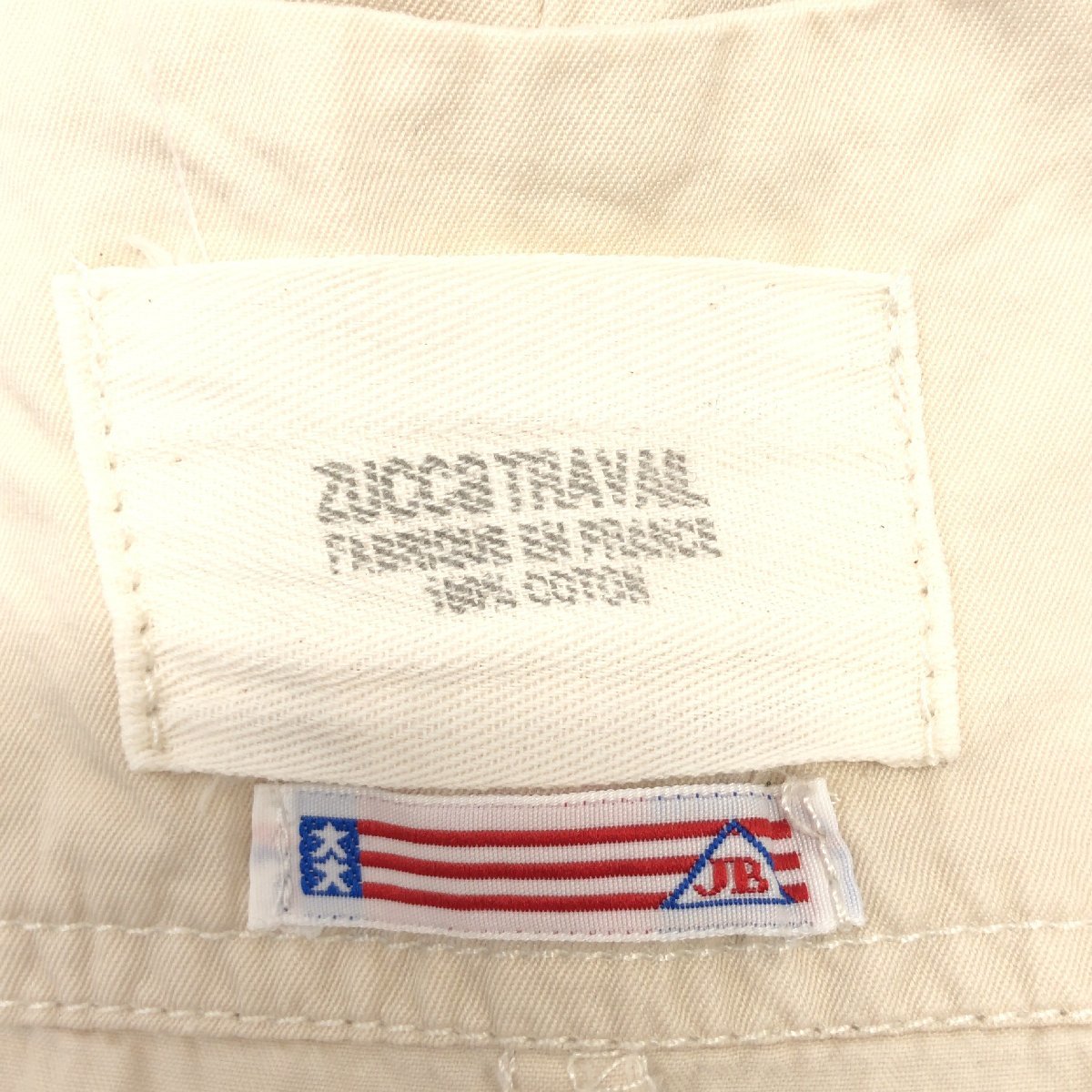 ZUCCa Zucca no sleeve tunic cut and sewn 0(S corresponding ) ivory France made tank top long shirt domestic regular goods lady's 