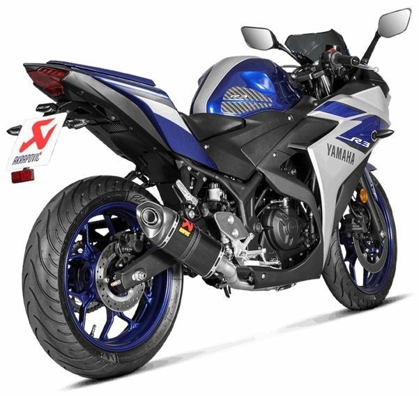 AKRAPOVIC｜レーシングライン (2-1) フルエキゾースト マフラー│YZF-R25 MT-25 YZF-R3 MT-03(14-23)｜アクラポビッチの画像7