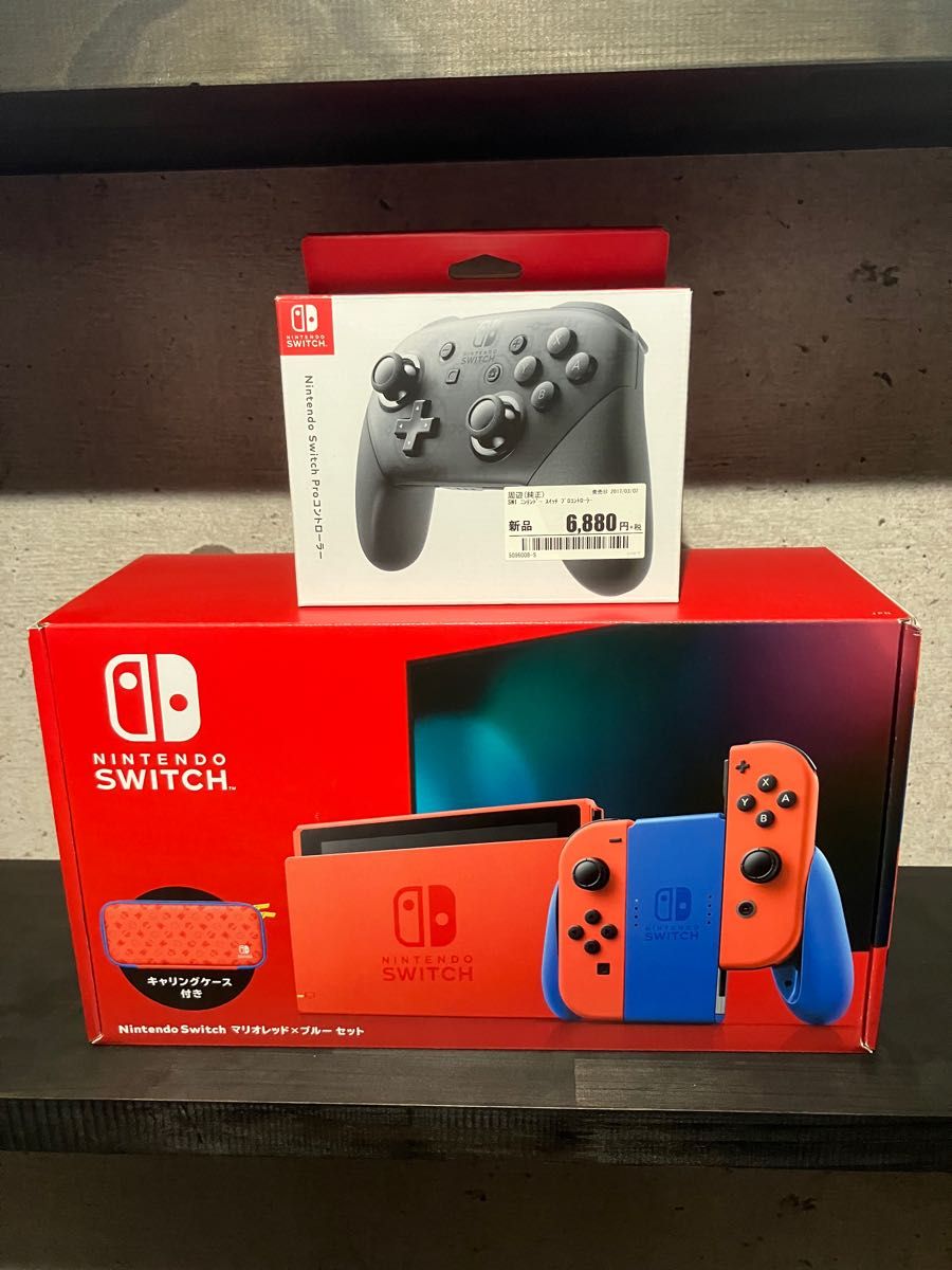 週末値引中 NINTENDO SWITCH +プロコン２台セット 美品-