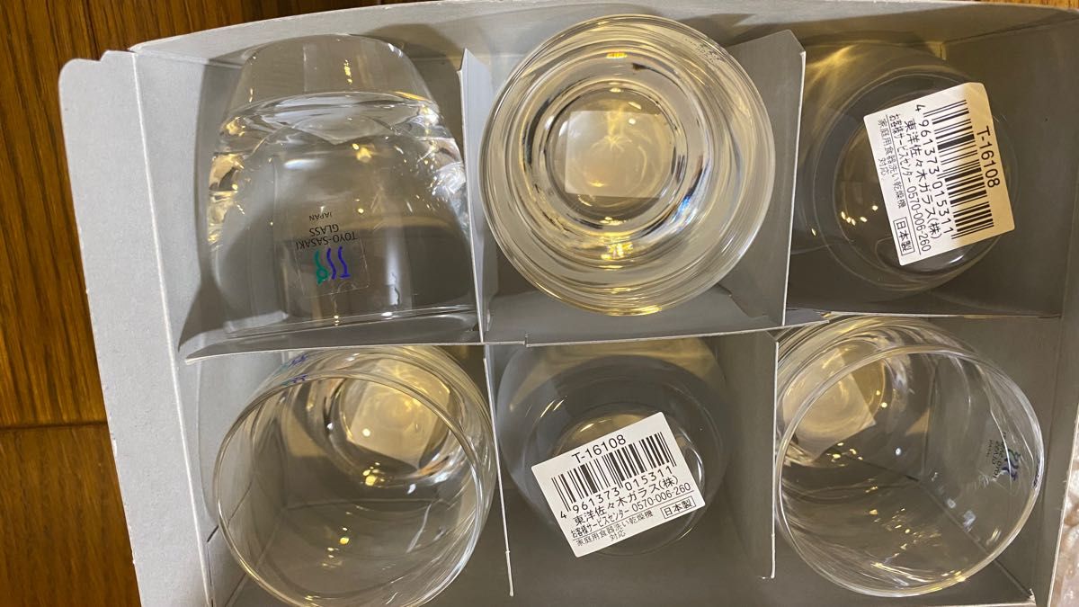 東洋佐々木ガラス グラス 酒杯 冷酒グラス 日本製 食洗機対応 クリア 100ml 6つセット